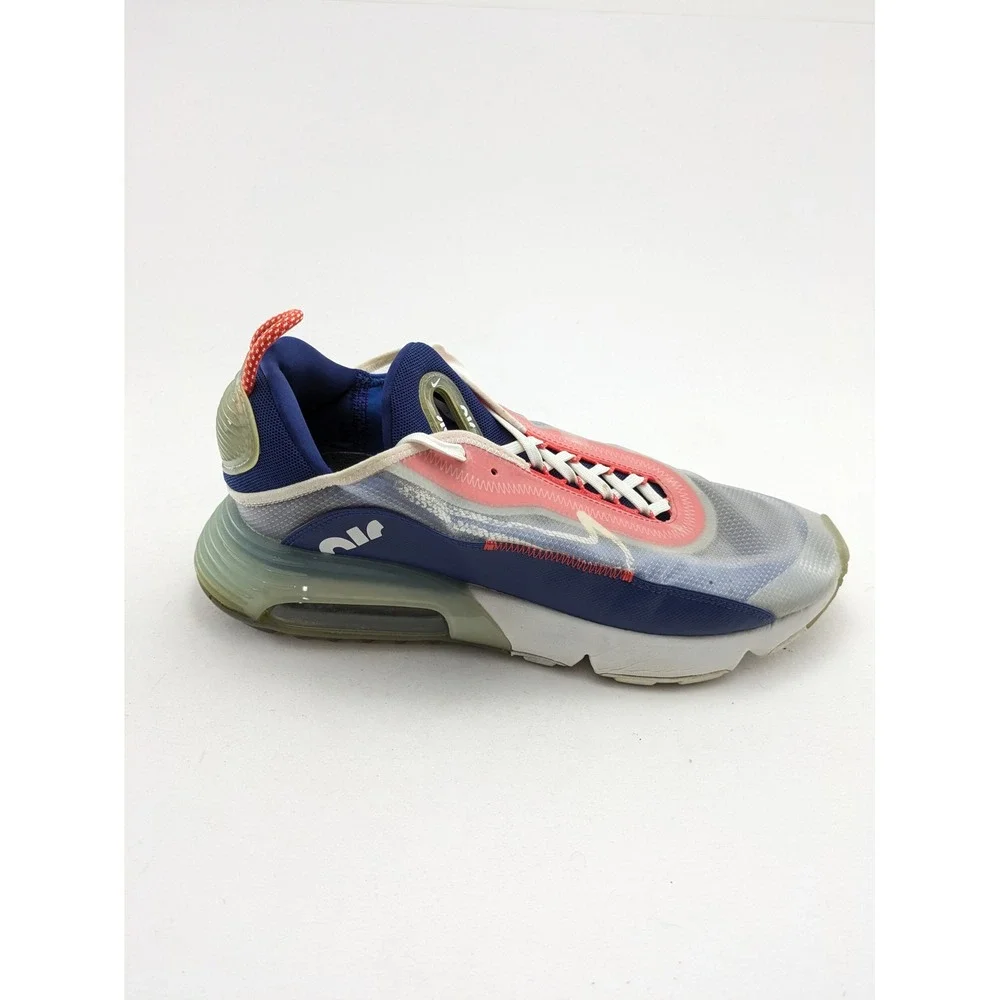 Mens Nike Air Max 2090 Blue Red White‎ Comfort Running Shoes CT1091-101 Size 12